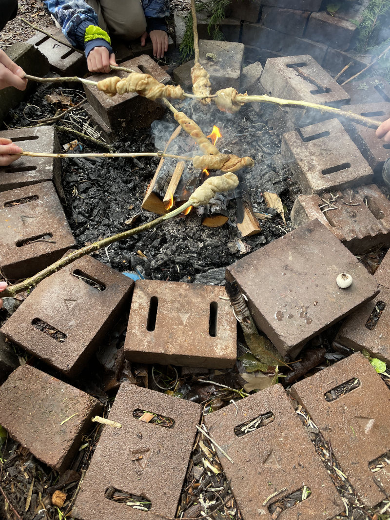 Fire cooking